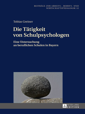 cover image of Die Tätigkeit von Schulpsychologen
